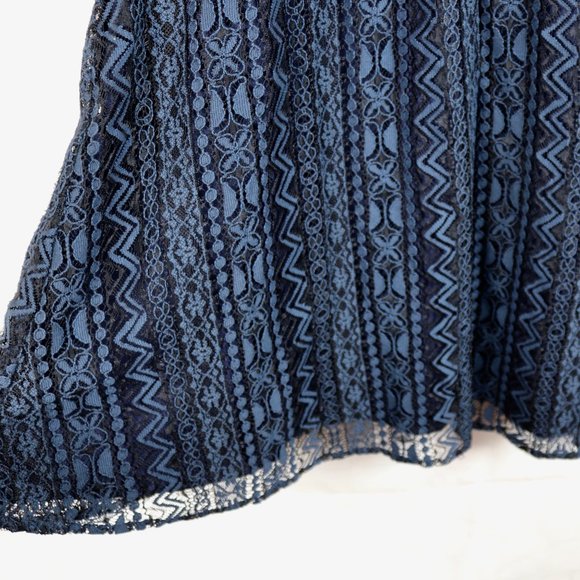 NWT!! Dillard’s Gianni Bini Party Cocktail Lace Dress Open Back M - Picture 9 of 14